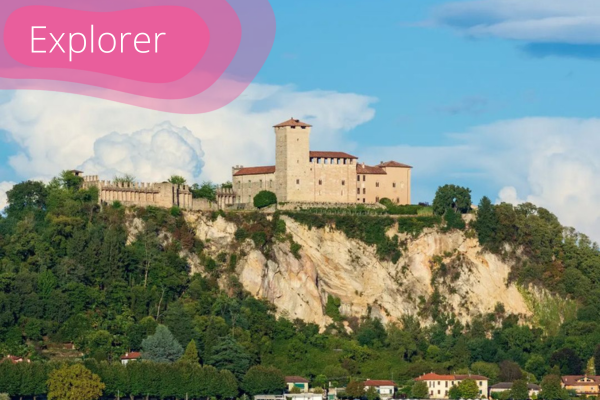 La Rocca Borromea di Angera: la dama del Lago Maggiore