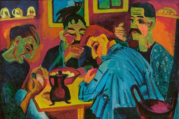Ernst Ludwig Kirchner e gli artisti del gruppo Rot-Blau