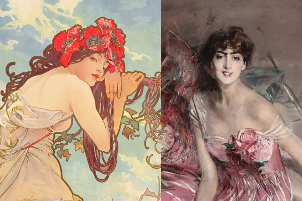 Alphonse Mucha e Giovanni Boldini a Palazzo dei Diamanti