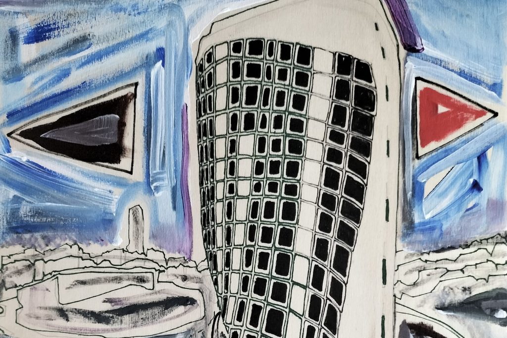 ARCHIPAINTING: tra forma e visione di Omiccioli a Milano