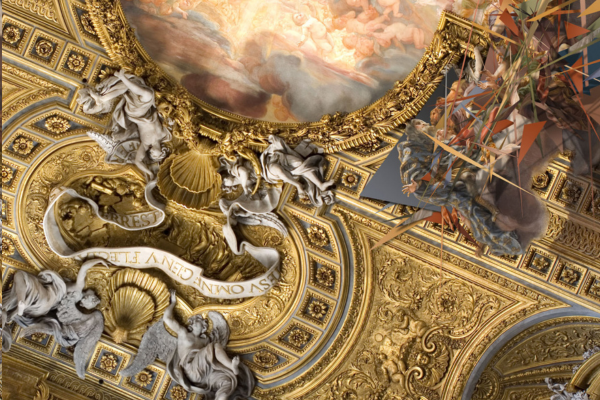 La volta del Gesù reinterpretata da Quayola a Palazzo Citterio